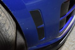 Golf R after black accents