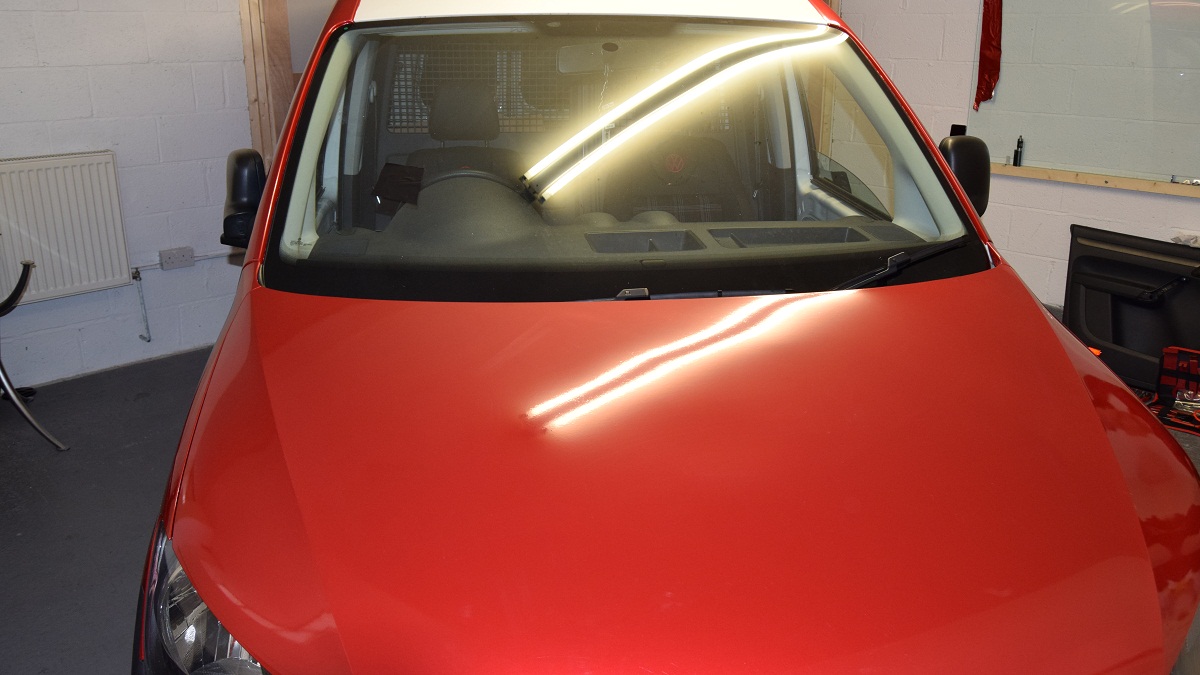 VW Caddy vinyl wrap