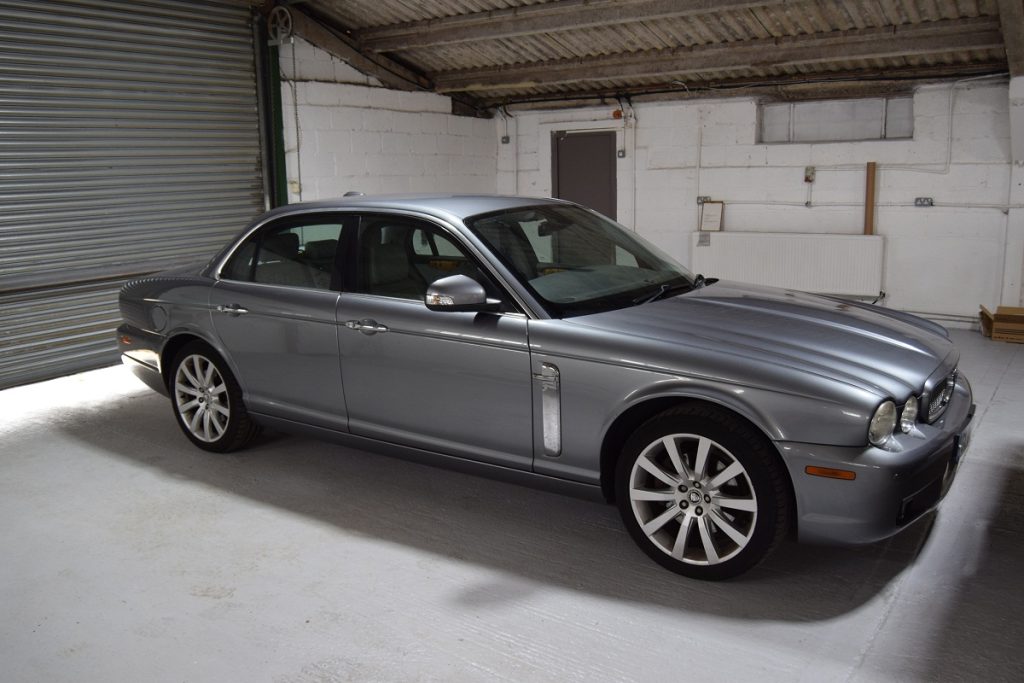 Jaguar XJ Before Wrapping