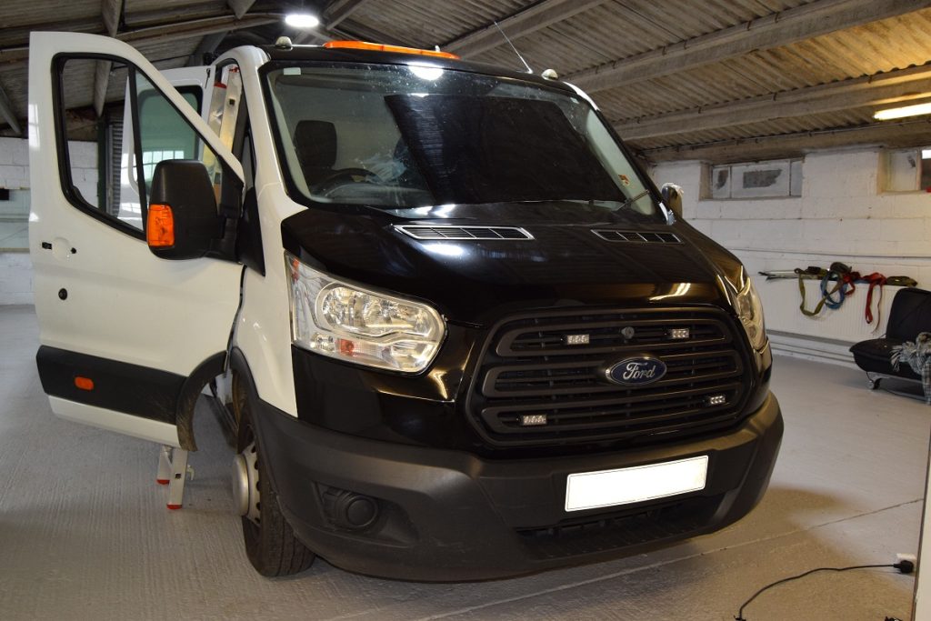 Transit Crew Cab Front End Completed
