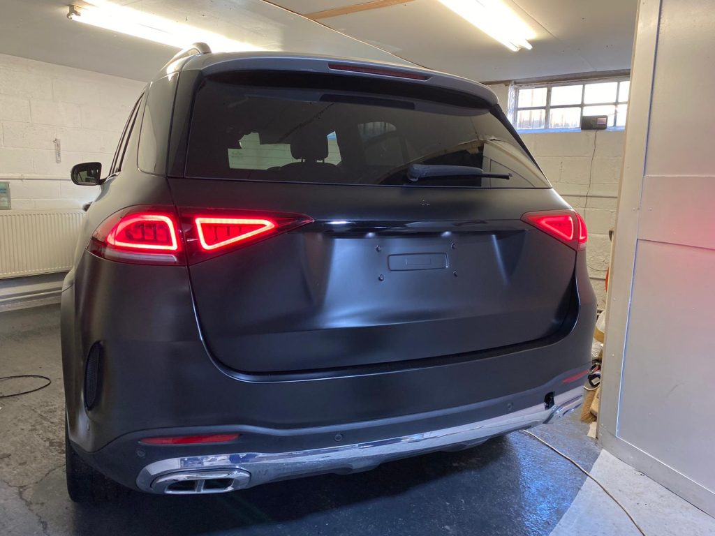 Mercedes GLE 400 AMG Line boot wrapped